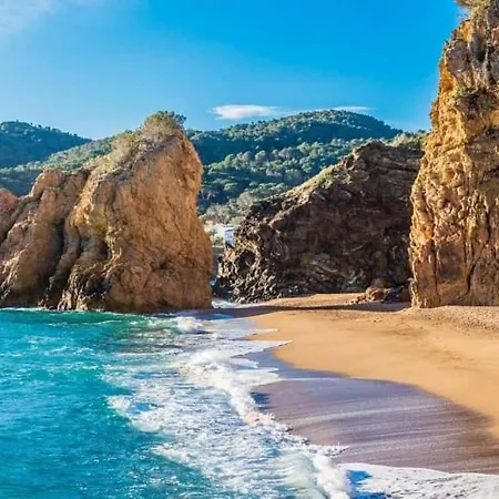 Precioso En La Playa De Con Piscina - Recinto Puig Sa Guilla Apartament Pals